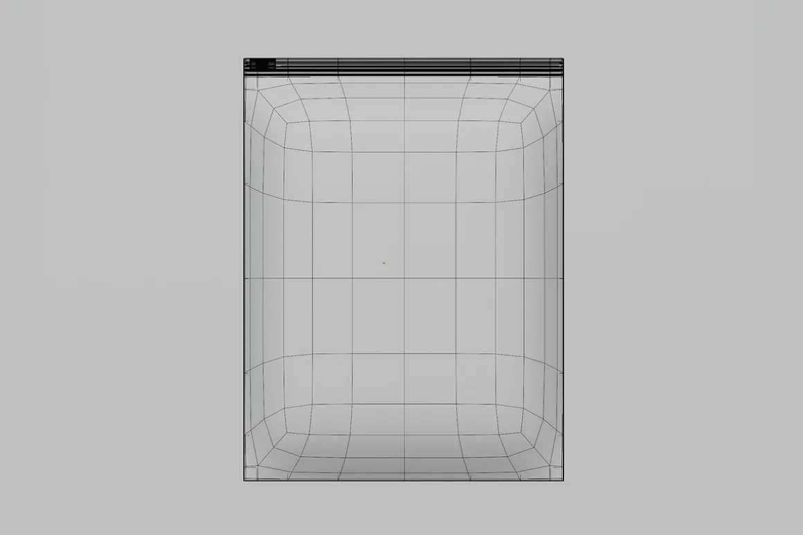 Sachet 3d model 03
