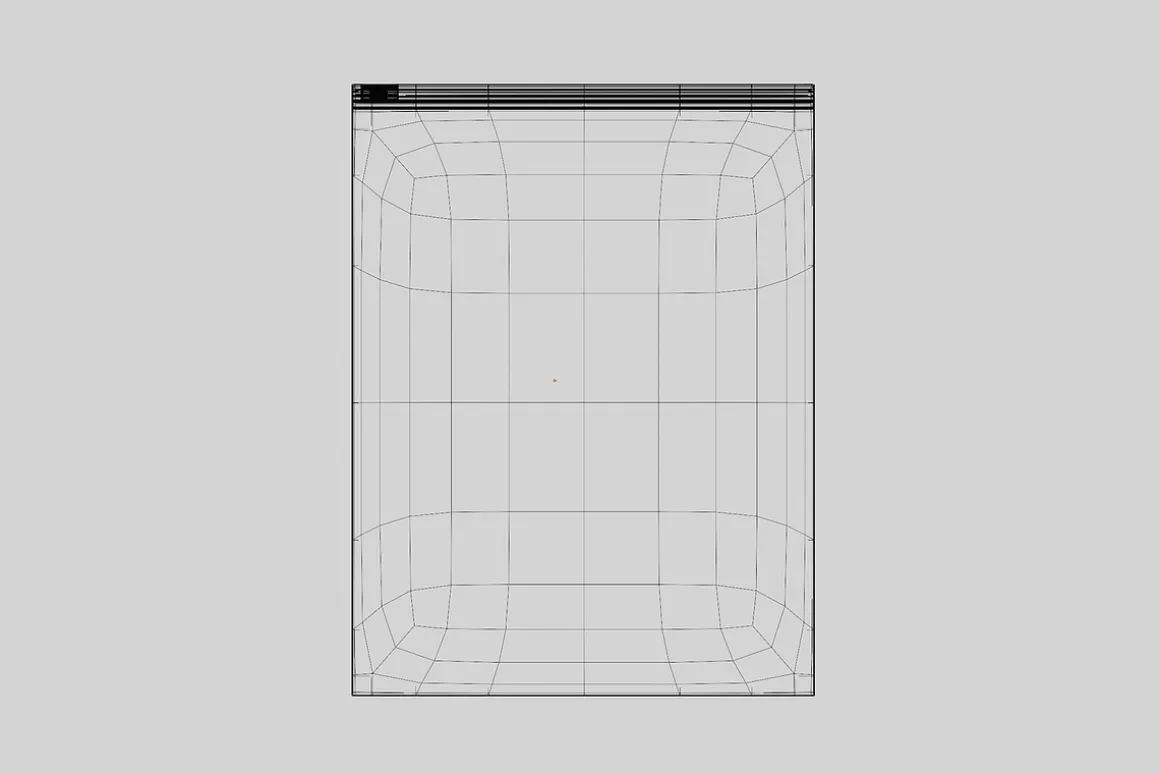 Sachet 3d model 03