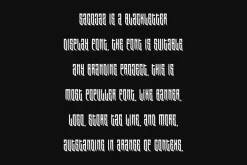 Sacojaz - Blackletter & Gothic Font