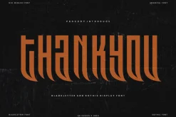 Sacojaz - Blackletter & Gothic Font