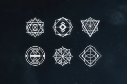 21 Sacred Geometry Vectors