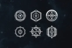 21 Sacred Geometry Vectors