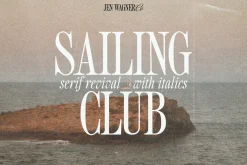 Sailing Club | Nostalgic Serif