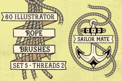Sailor Mate's Rope Brushes V