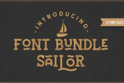 Sailor Font Bundle