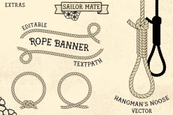 Sailor Mate's Rope Brushes I