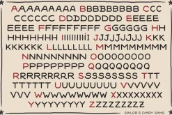 Sailors Diary Font Bundle