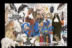 SALE! 3000+ Vintage Collage Bundle