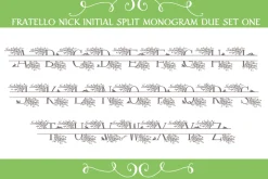 Sale-Fratello Nick Split Monogram 2