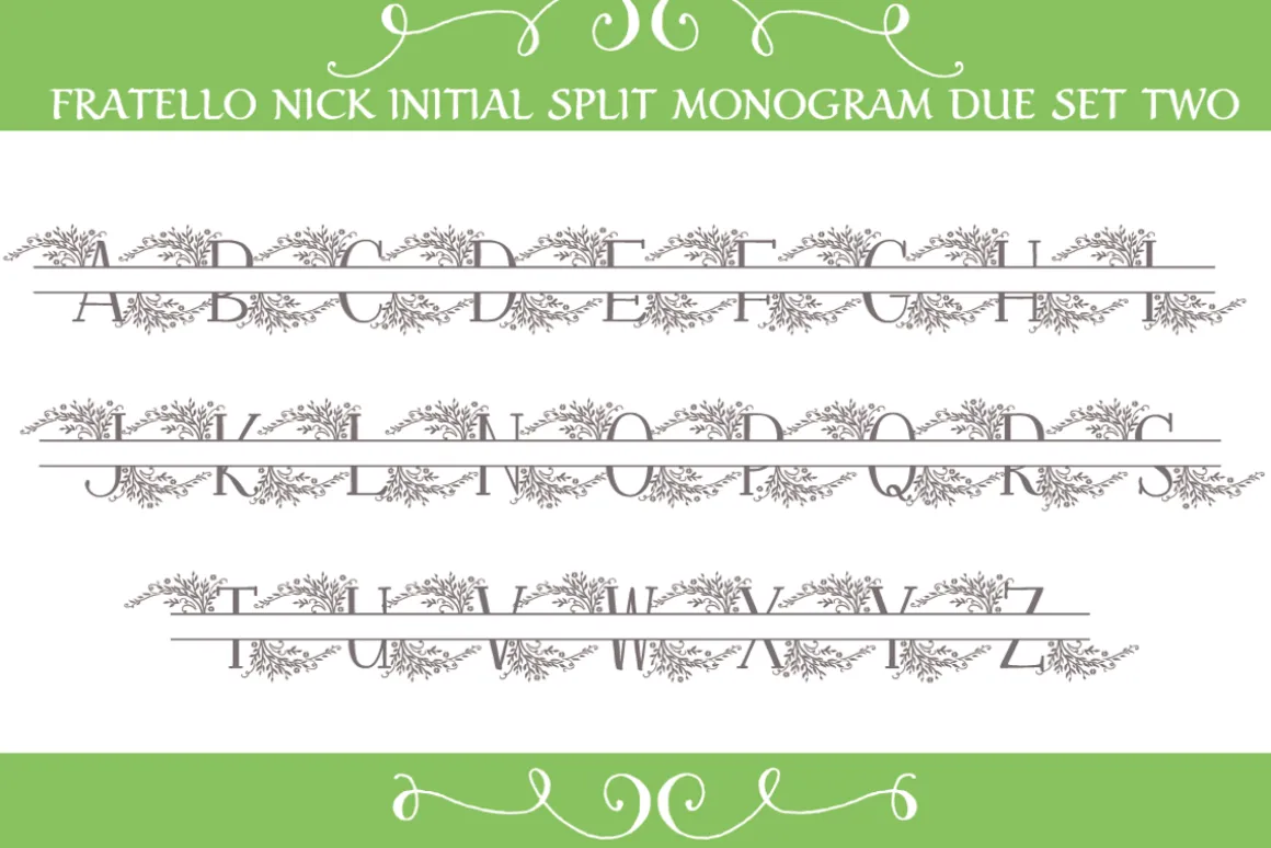 Sale-Fratello Nick Split Monogram 2