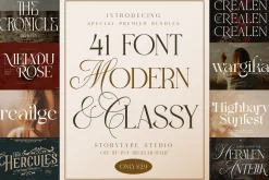 SALE! Modern & Classy Serif Font