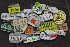Sale Paper Stickers