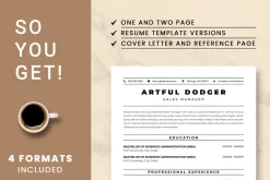 Sales Manager Resume Template