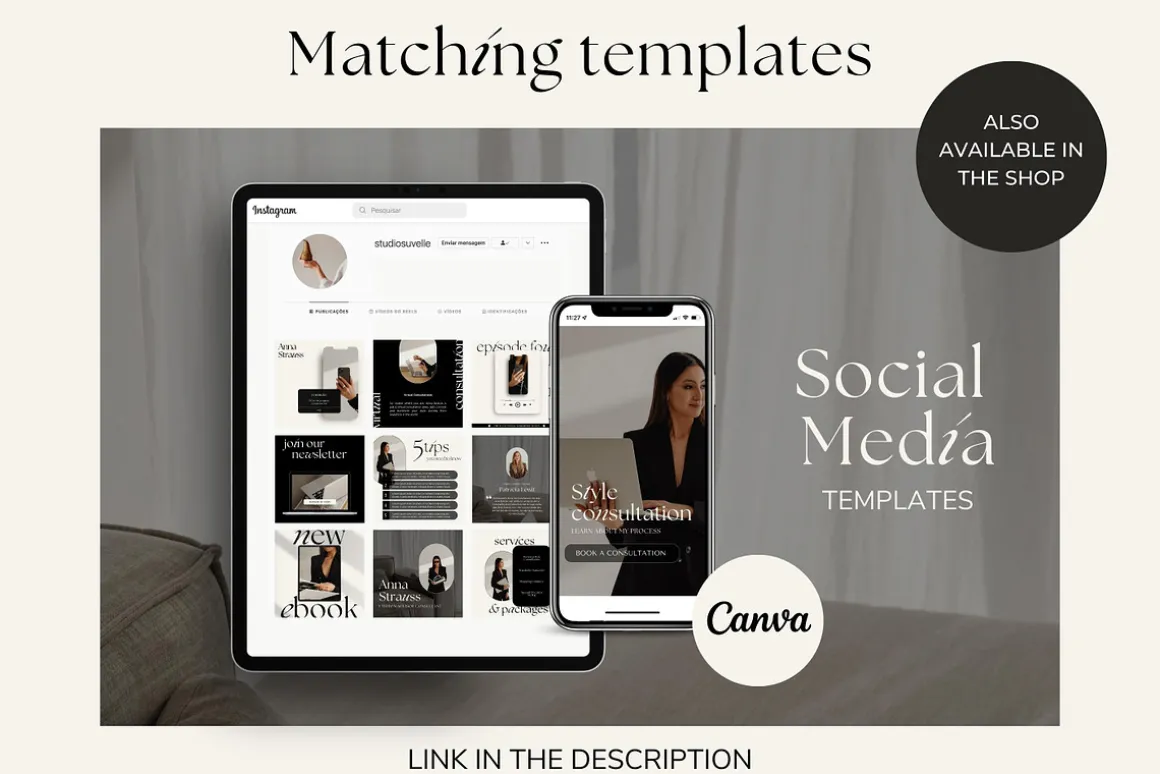 Sales Page Canva Template