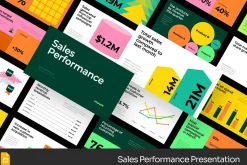Sales Performance GSlides, PPoint