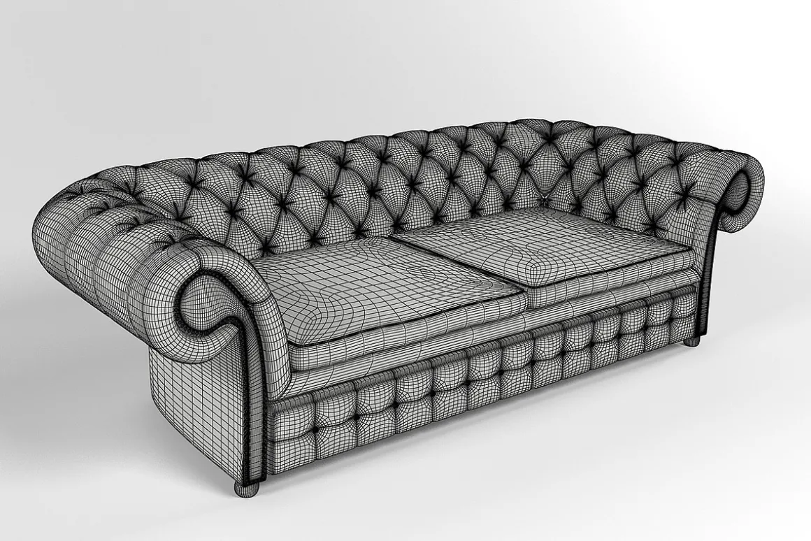 Salimah Chesterfield style sofa