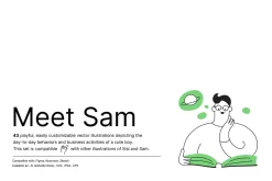 Sam's 43 Startup Illustrations