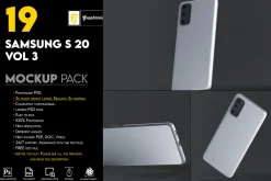 Samsung s 20 vol 3 Mockup