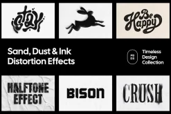 Sand, Dust & Ink Distortion Effects