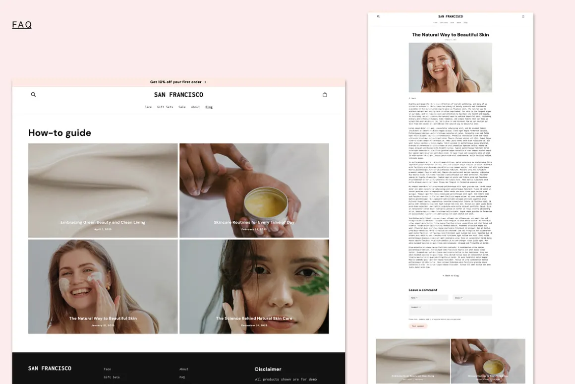SAN FRANCISCO | Beauty Shopify Theme