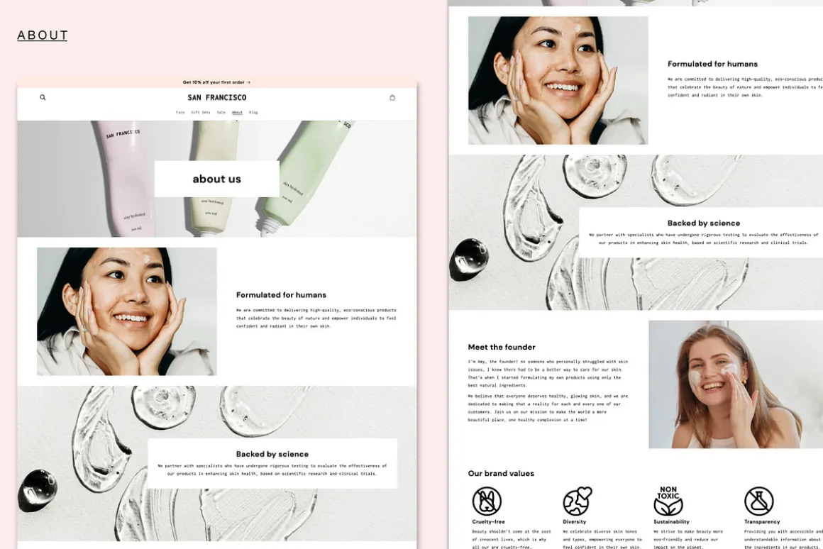 SAN FRANCISCO | Beauty Shopify Theme