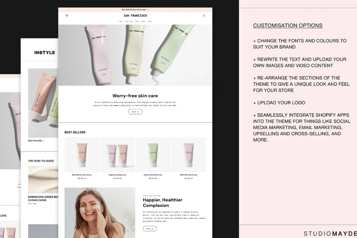 SAN FRANCISCO | Beauty Shopify Theme