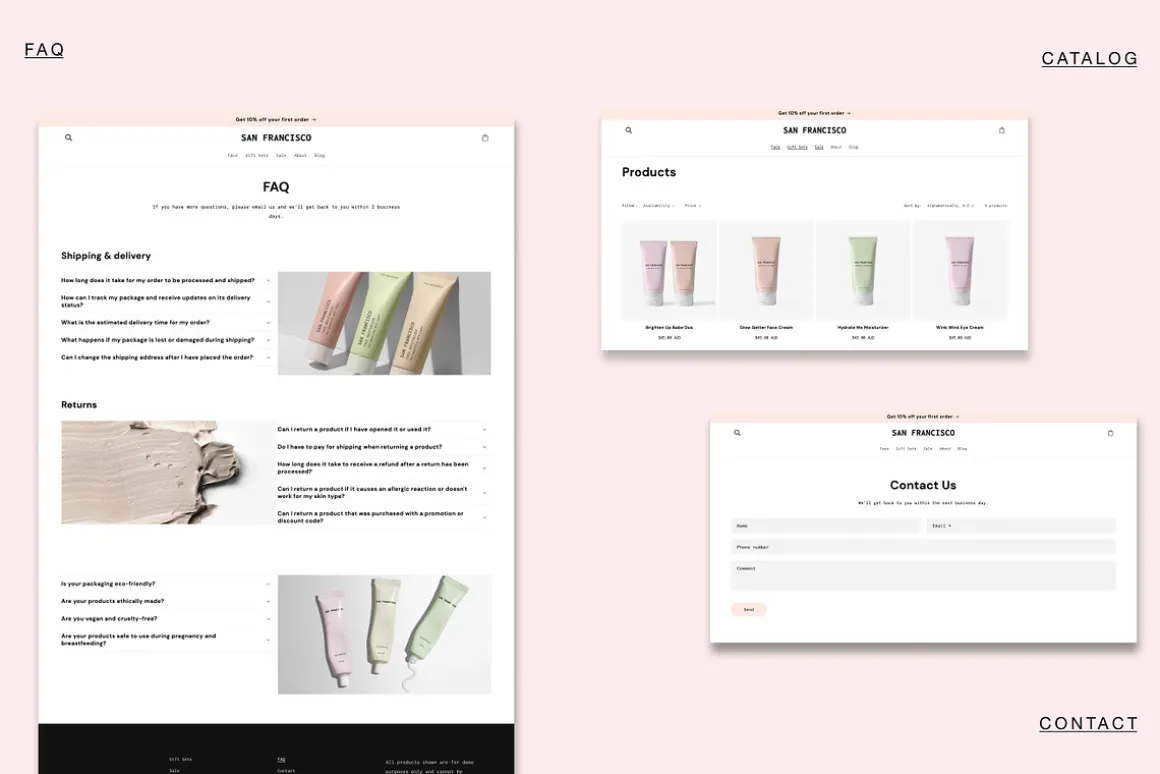 SAN FRANCISCO | Beauty Shopify Theme