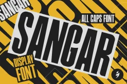SANGAR - SPORT FONT DISPLAY