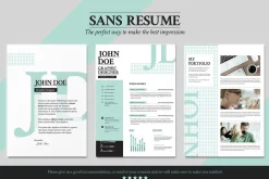 Sans Resume -Cover Letter -Portfolio
