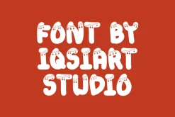 Santa Candy - Christmas Font