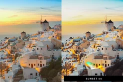 50 Santorini Lightroom Presets LUTs