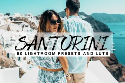 50 Santorini Lightroom Presets LUTs