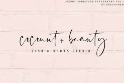 Santorini // Luxury Signature Font