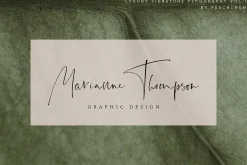 Santorini // Luxury Signature Font