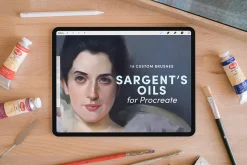 Sargent's Oils – Procreate Brushes