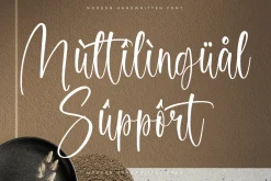 Satherly Modern Handwritten Font