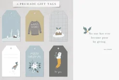 Scandi Christmas maps, cards creator
