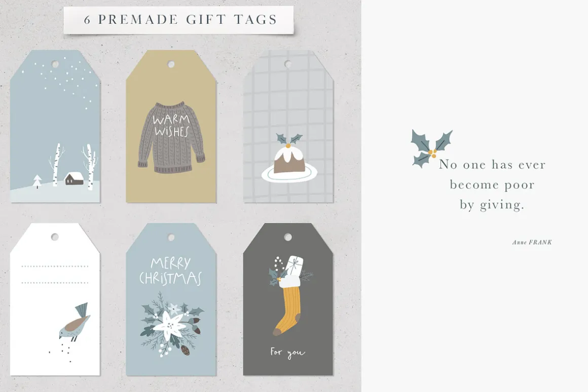 Scandi Christmas maps, cards creator