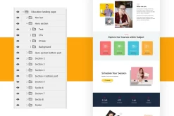 Schedule date education landing page