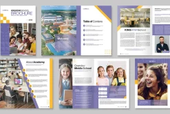 School Brochure Template