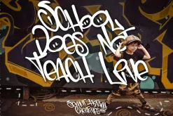 Schoolin - Graffiti Fonts