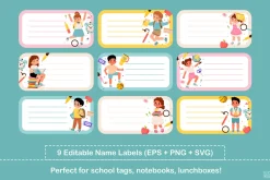 School Planner Set for Kids