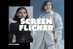 Screen Flicker Poster Effects