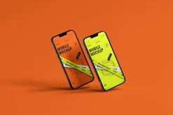 10 Screen Mockup Multi iPhone