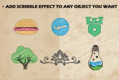 200 Scribble Effects + Bonus