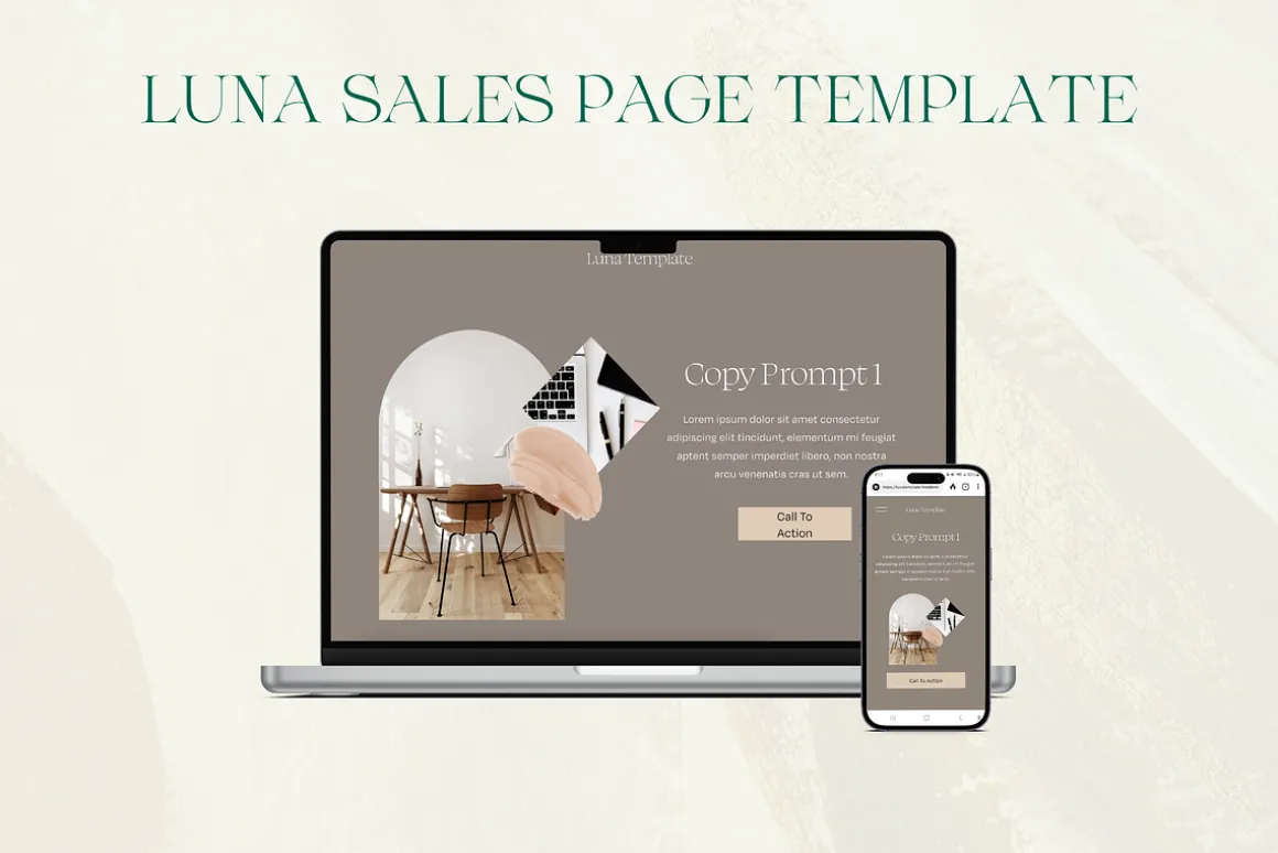 Scrolling Sales Page Template