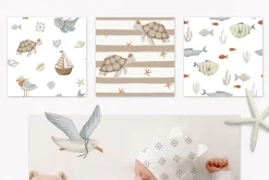 Sea Voyage. Kids graphic collection