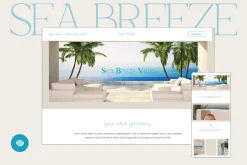 Sea Breeze Squarespace Template