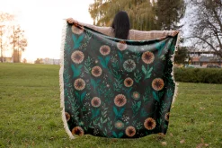 Seamless Cosmic & Botanical Patterns