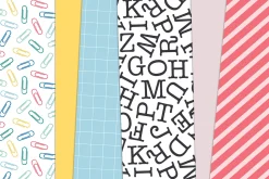 Seamless Back To School Digital Set